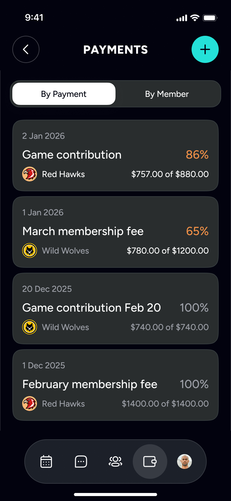 Payments